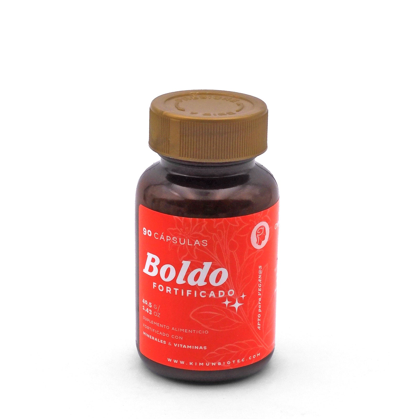 Boldo en cápsulas 90u