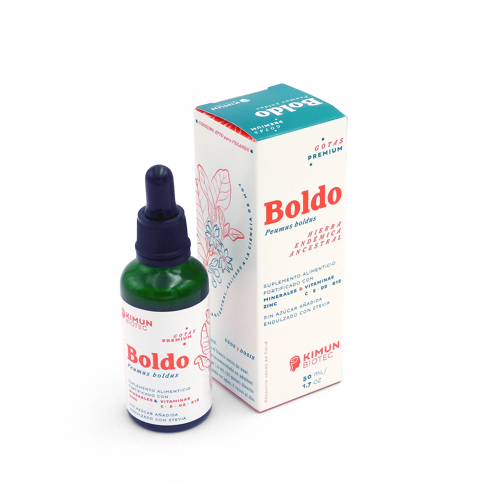 Boldo fortificado gotas 50 ml