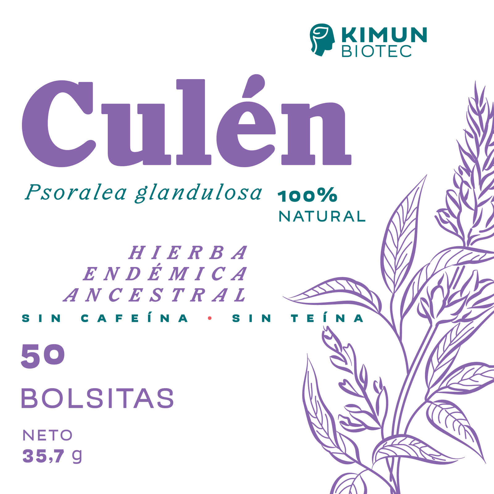 Culén infusión 50 bolsitas